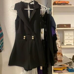 Never used almost famous jumper, short set for medium women’s